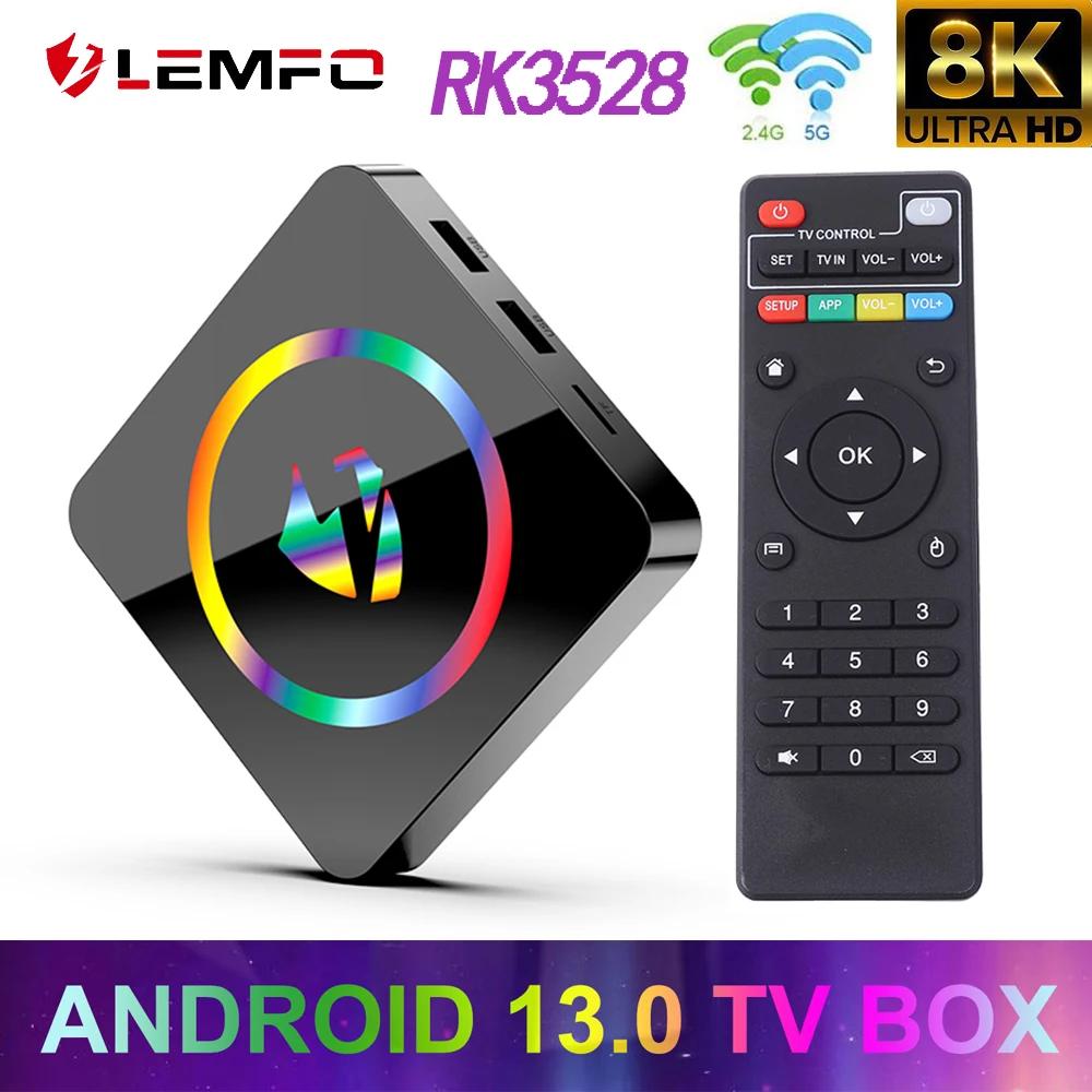 LEMFO   ȵ̵ 13 TV ڽ, RK3528 , 8K ̵ ÷̾, BT4.0, ȵ̵ 13.0, 4G, 32G, 64G, PK, ȵ̵ 12, 6K, 4K, T1